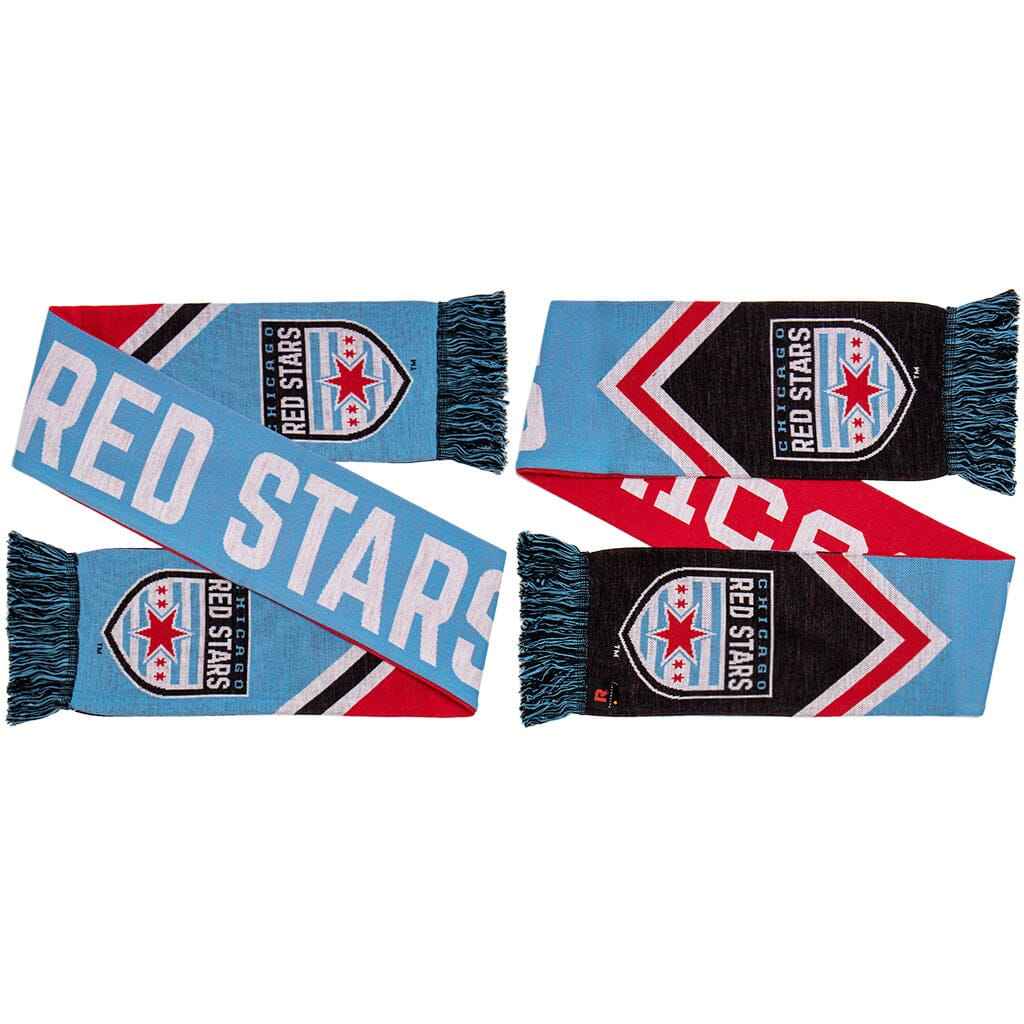 CHICAGO RED STARS SCARF- Chevrons (HD Knit)