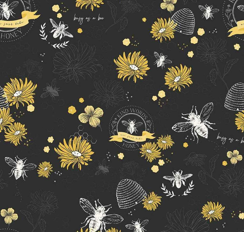Bee Kind Bow Top Shirts & Tops by Retrolicious