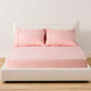 Kasentex All Season Deep Pocket Fitted Sheet Set with Pillowcases, Room Decor, Graduation Gifts