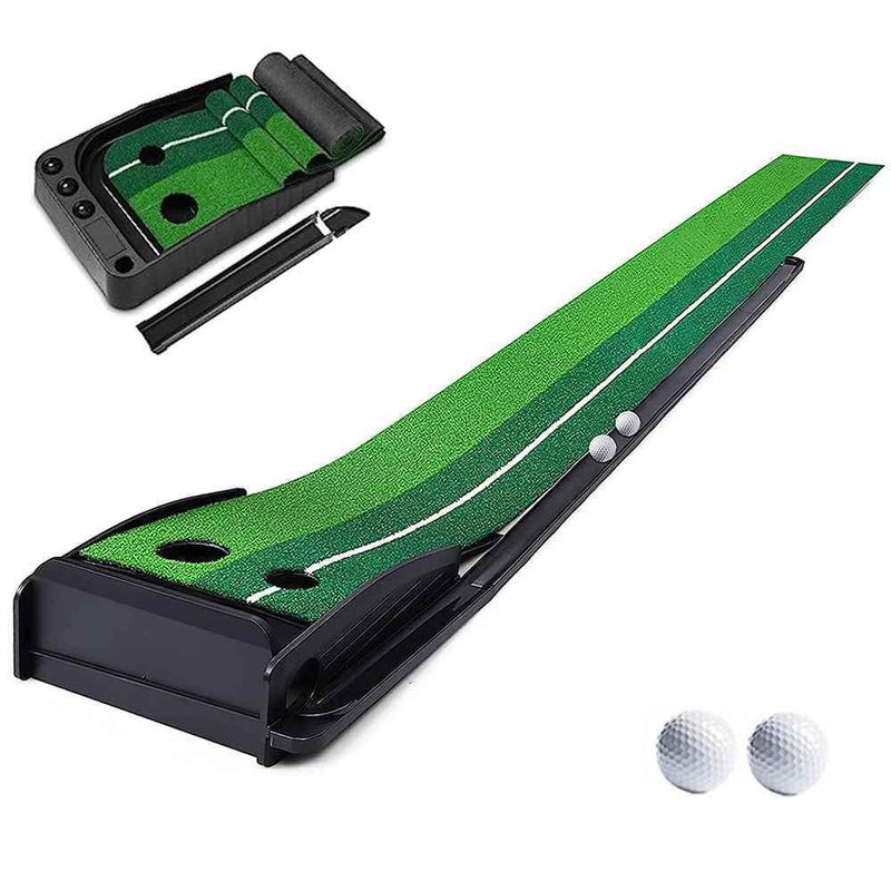 Golf Putting Mat Portable (8FT/10FT) Putting Green by Yunic Golf