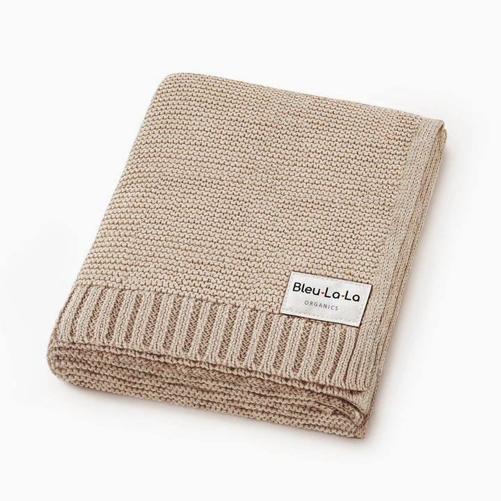 Heritage Knit - 100% Organic Cotton Luxury Knit Baby Swaddle Blanket - GiFTiFY