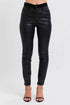 Judy Blue Plus Size HW Faux Leather Skinny Pants - GiFTiFY