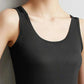Plus Size Ribbed Scoop Neck Tank Top