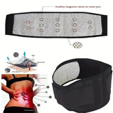1pc Adjustable Self-heating Magnetic Therapy Back And Waist Support Belt, Waist Massage Belt Sports Support Belt, Body Care Belt - GiFTiFY