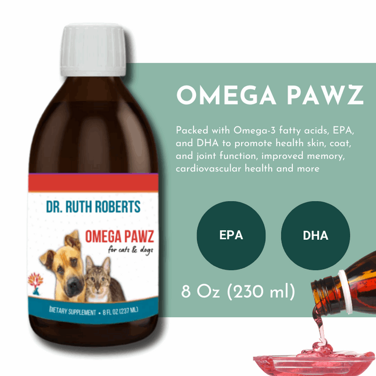 Omega Pawz - Liquid Omega 3 Oil for Dogs and Cats Animals & Pet Supplies by Dr. Ruth Roberts