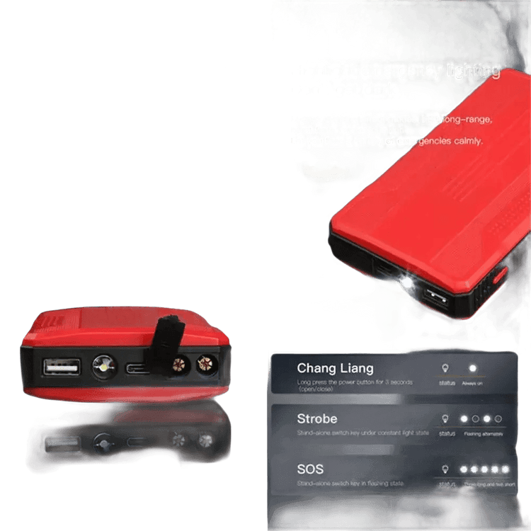 20000mah High Power Car Battery Jump Starter - GiFTiFY