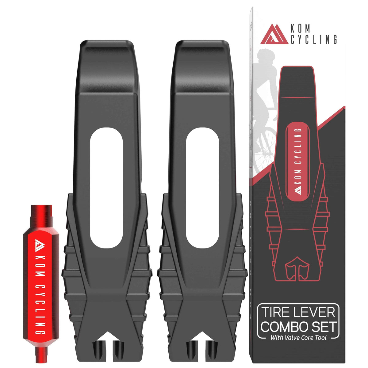 Tubeless Valve Core Tool Set Valve by KOM Cycling