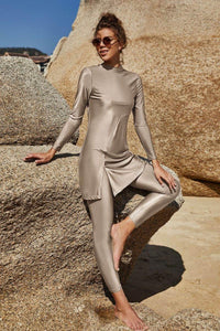 Beach Surfing Sun Protection Swimsuit