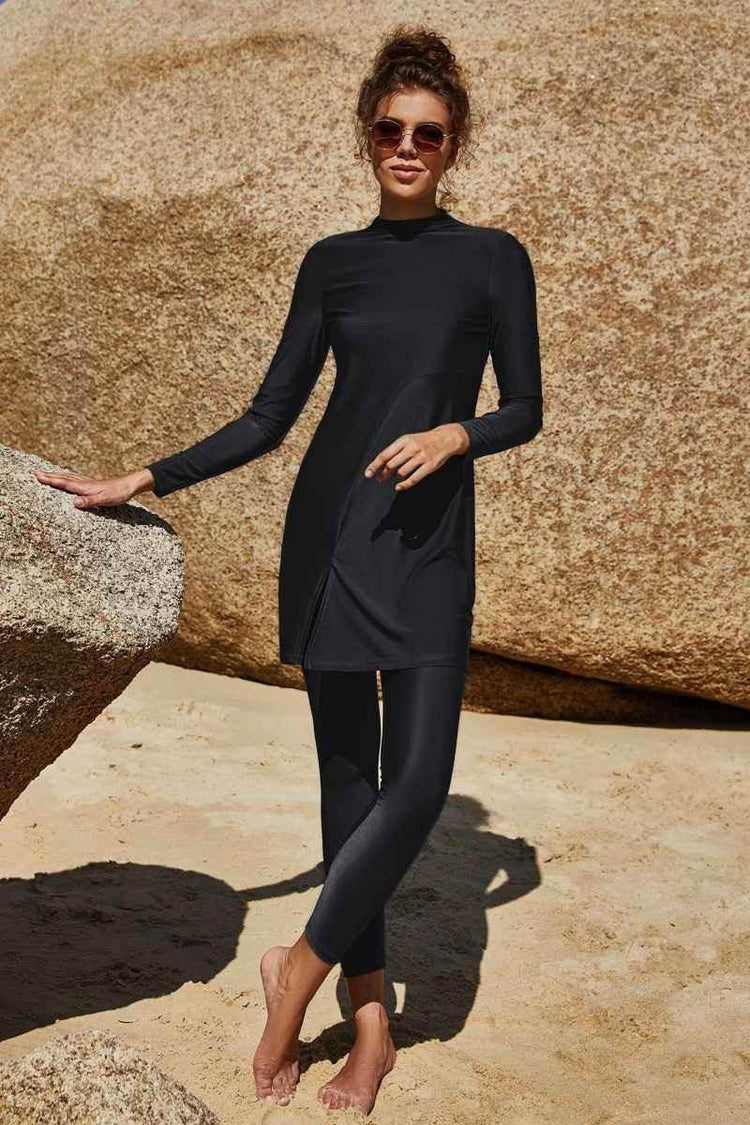 Beach Surfing Sun Protection Swimsuit - GiFTiFY