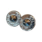 Head stamp Stud Earrings Sarahs Jewelry Designs