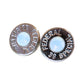 Head stamp Stud Earrings Sarahs Jewelry Designs