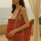 Soléa Cotton Amapola Tote Soléa