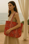 Soléa Cotton Amapola Tote Soléa