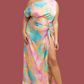 Aura Off Shoulder Maxi Dress - Plus Size