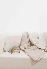 Oat Ribbed Toddler Blanket - GiFTiFY
