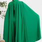 The Stella Cape Plus Size Midi Dress - Green