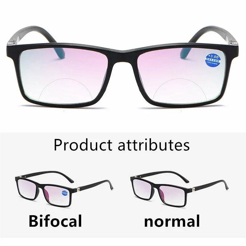 Anti-blue light double reading glasses Reading Glasses by CJ