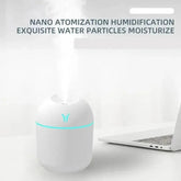 250ML USB Mini Air Humidifier Aroma Essential Oil Diffuser For Home Car Ultrasonic Mute Mist Maker Diffuser with LED Color Lamp - GiFTiFY