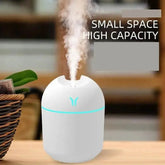 250ML USB Mini Air Humidifier Aroma Essential Oil Diffuser For Home Car Ultrasonic Mute Mist Maker Diffuser with LED Color Lamp - GiFTiFY