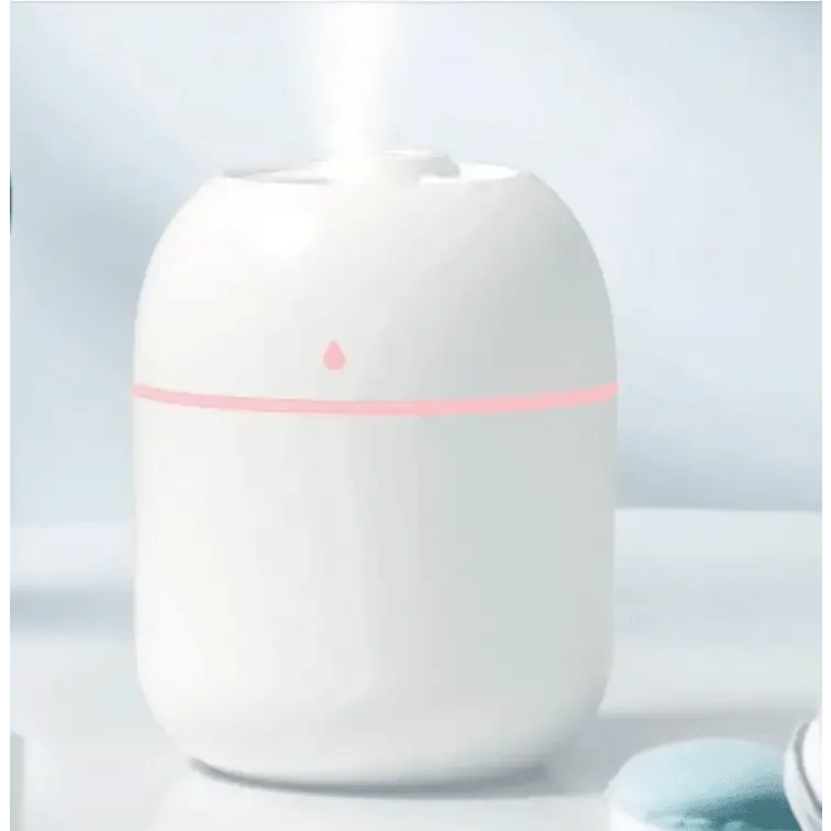 250ML USB Mini Air Humidifier Aroma Essential Oil Diffuser For Home Car Ultrasonic Mute Mist Maker Diffuser with LED Color Lamp - GiFTiFY