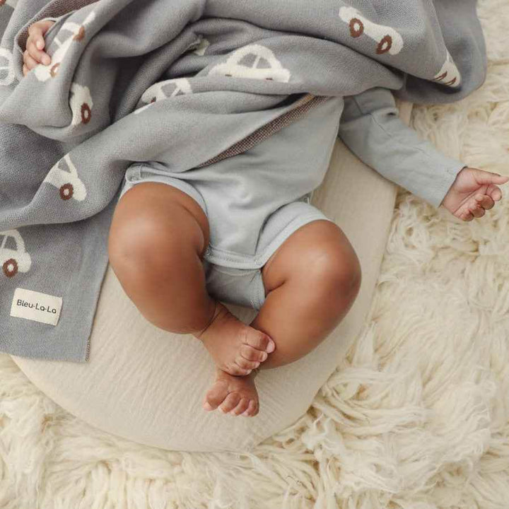 100% Cotton Luxury Knit Car Swaddle Blanket - GiFTiFY