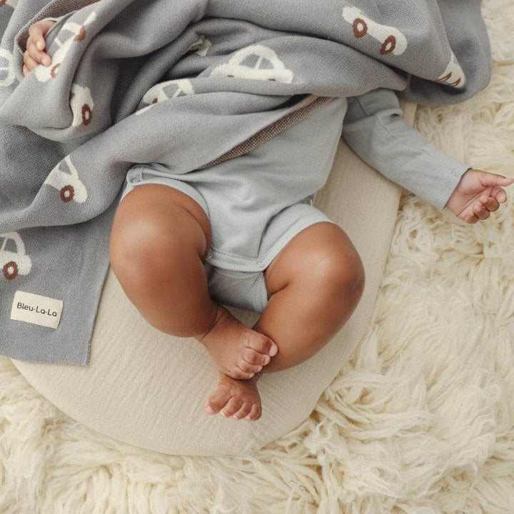 Whimsy Collection - Luxury 100% Cotton Knit Swaddle Baby Blanket - GiFTiFY