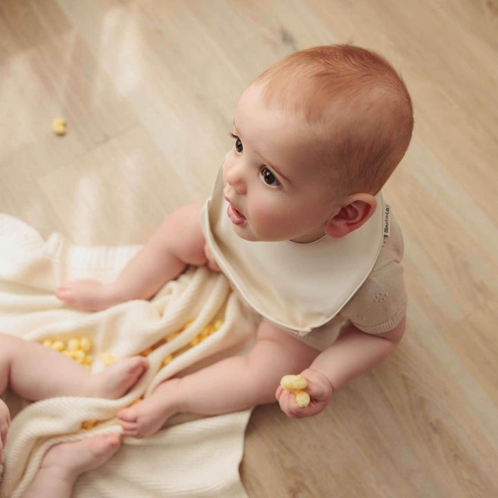 Classic - Set of Soft Vegan Leather Easy Clean Bibs 0-12 Months - GiFTiFY