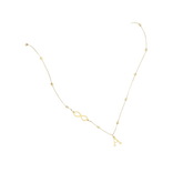 26-letter Hanging Stainless Steel Letter Necklace - GiFTiFY