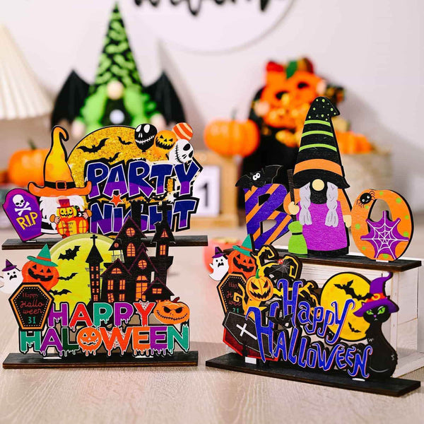 Assorted 2-Piece Halloween Element Ornaments - GiFTiFY