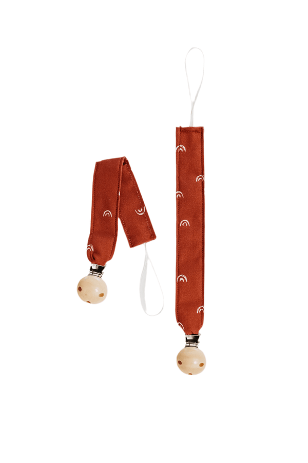 Rust Pacifier Clip - GiFTiFY