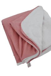 Peony Ribbed Toddler Blanket - GiFTiFY
