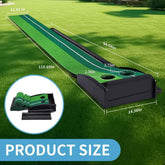 Golf Putting Mat Portable (8FT/10FT) - GiFTiFY