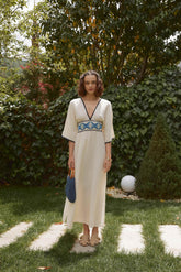 Embroidered Summer Dress - GiFTiFY