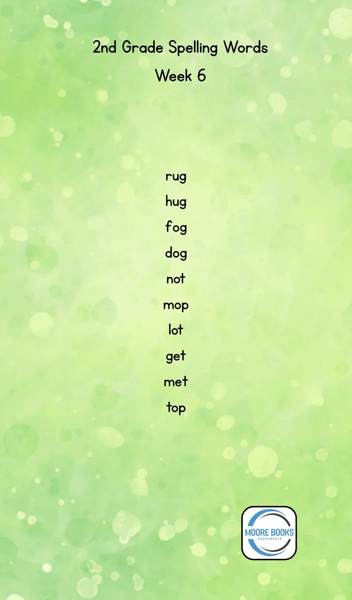 2nd Grade Spelling Lists - Printable! - GiFTiFY