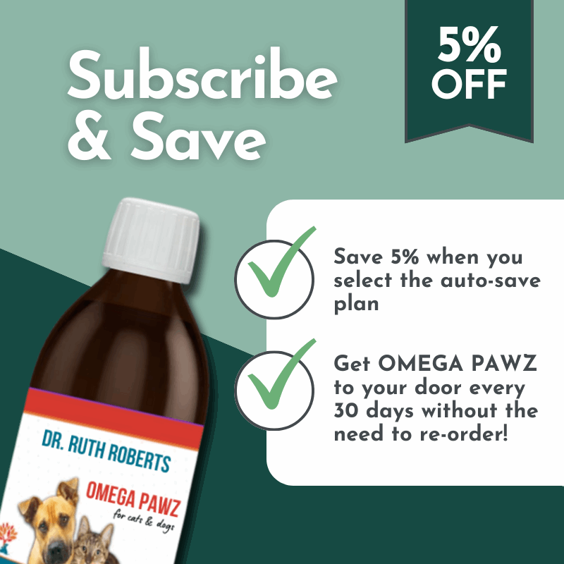 Omega Pawz - Liquid Omega 3 Oil for Dogs and Cats Animals & Pet Supplies by Dr. Ruth Roberts