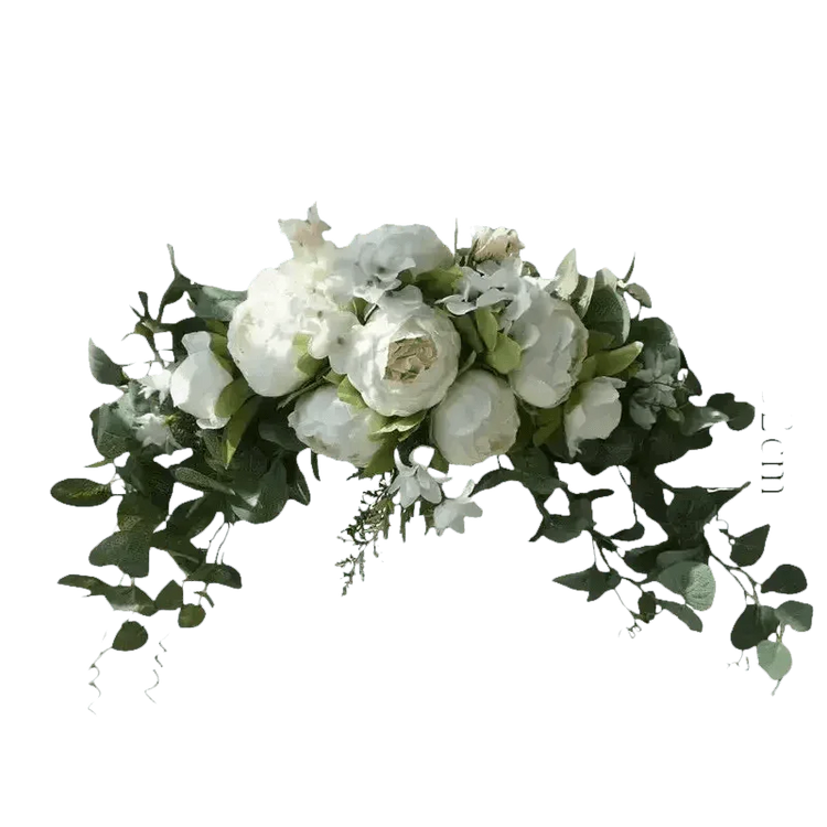30-inch Artificial Peony Eucalyptus Swag - GiFTiFY
