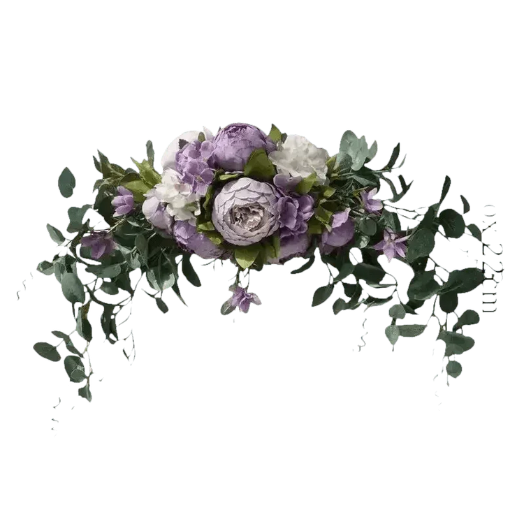 30-inch Artificial Peony Eucalyptus Swag - GiFTiFY