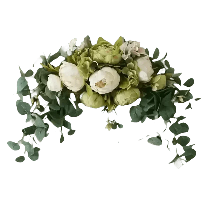 30-inch Artificial Peony Eucalyptus Swag - GiFTiFY