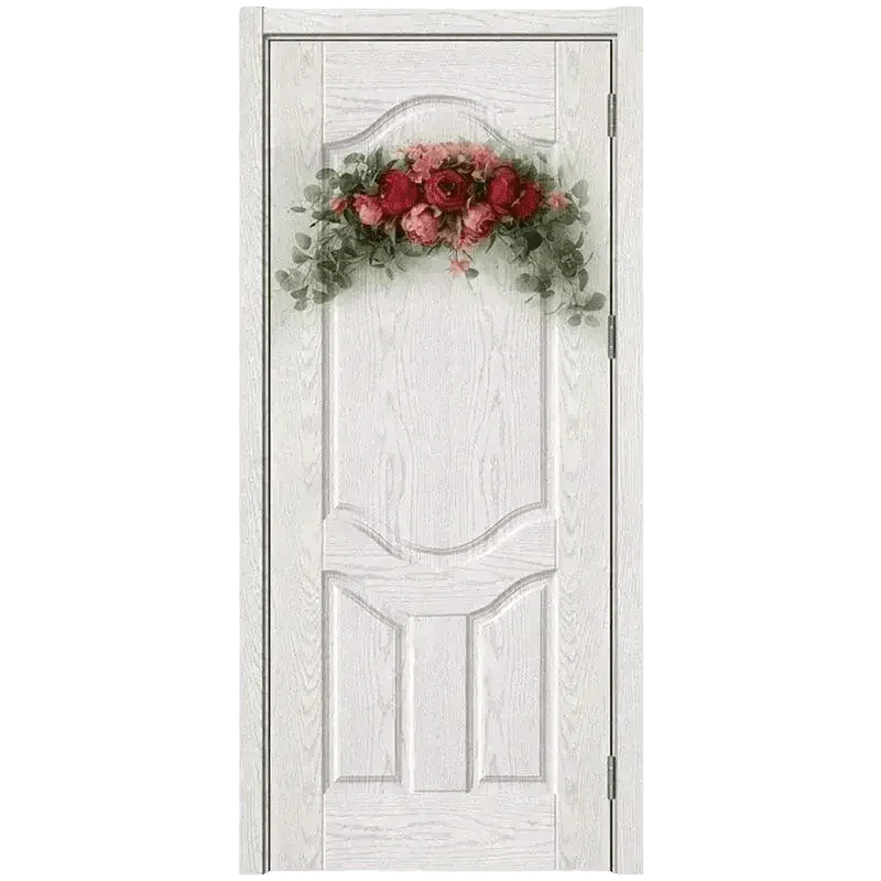 30-inch Artificial Peony Eucalyptus Swag Flowers by DIY Home Decoration Store