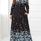 Plus Size Round Neck Maxi Dress with Pockets - GiFTiFY