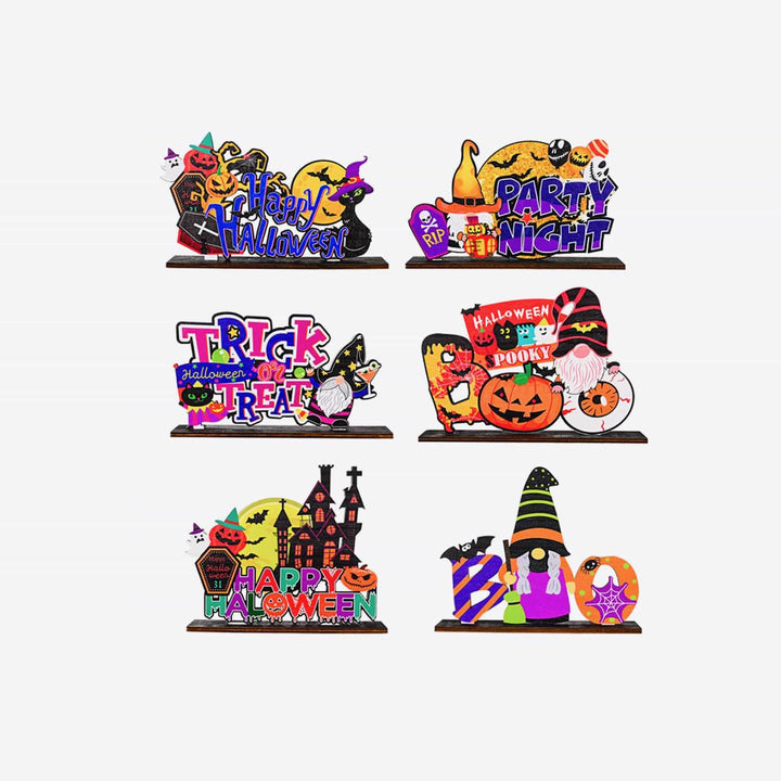 Assorted 2-Piece Halloween Element Ornaments - GiFTiFY