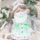 Luxury design dog Lacy Princess Puff Dress