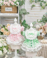 Luxury design dog Lacy Princess Puff Dress - GiFTiFY