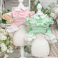 Luxury design dog Lacy Princess Puff Dress