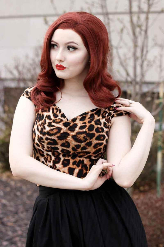 Isabel Top in Leopard - GiFTiFY