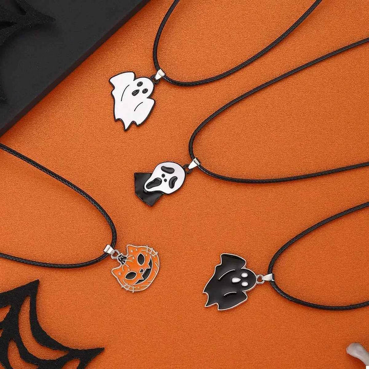Halloween Ghost Pendant Necklace - GiFTiFY