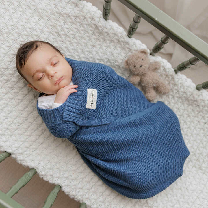 Heritage Knit - 100% Organic Cotton Luxury Knit Baby Swaddle Blanket - GiFTiFY