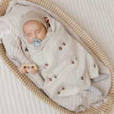Whimsy Collection - Luxury 100% Cotton Knit Swaddle Baby Blanket - GiFTiFY