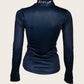 On Sale Espoir Lumiere Eternal Collection Navy Quarter Zip Sun Shirt