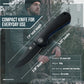 The Peasant Folding Pocket Knife Giftset for Men and Women (Black and Blue)